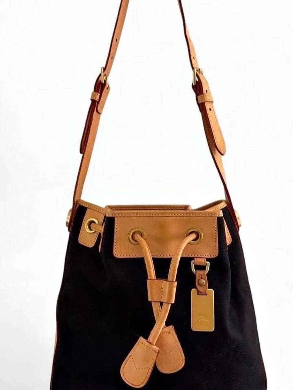 Dooney & Bourke Shoulder Bag in Black & Brown